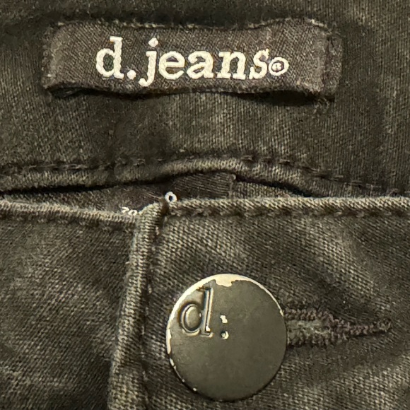 d.jeans Black Skinny Jeans SZ 8 - Picture 6 of 9